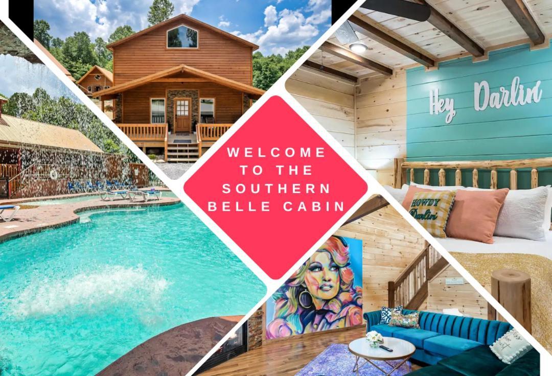 Smokiesboutiquecabins Would Love To Host You At Dolly'S Cute Cabin! 4 Suites With Private Bathrooms - Hot Tub, Fire Pit, Game Room, Resort Pool Open Memorial Day Through Labor Day! Gatlinburg Dış mekan fotoğraf